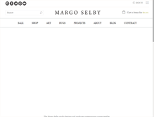 Tablet Screenshot of margoselby.com